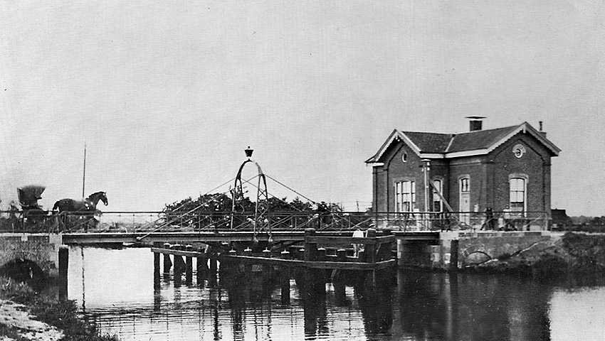 Blauwverlaat draaibrug – 1925