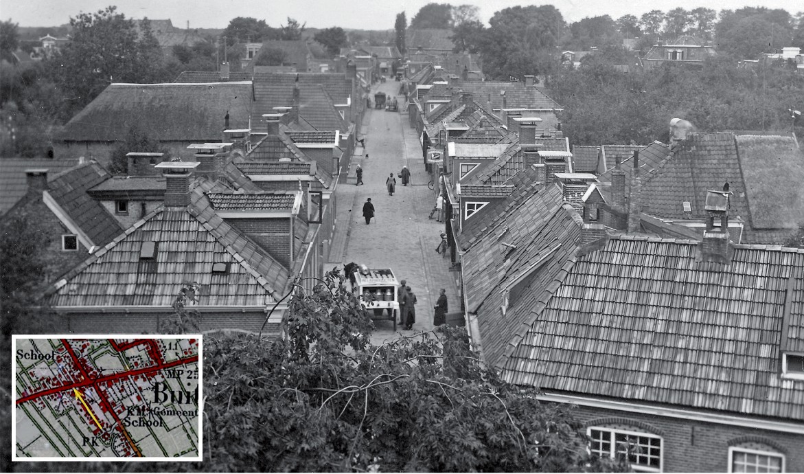 De Kerkstraat – overzicht – 1930