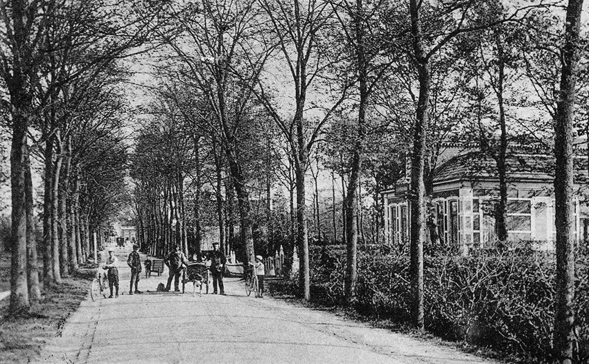 De Stationsstraat 1908