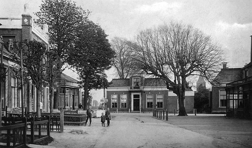 De Stationsstraat 1910