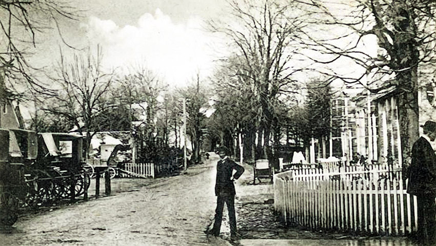 De Stationsstraat 1913